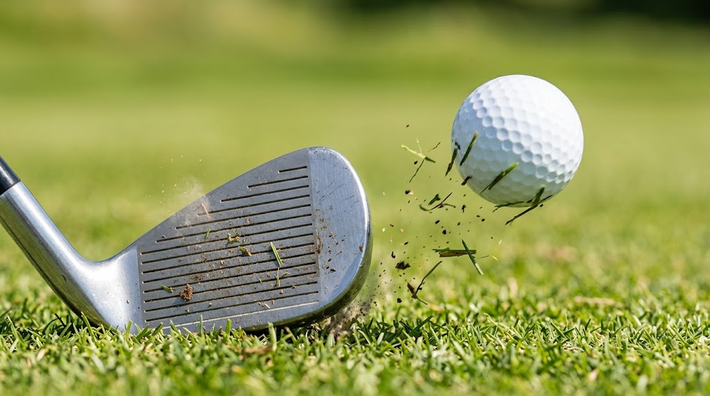 Erreurs de frappe au golf : talon, pointe, gratte, balle fine et top
