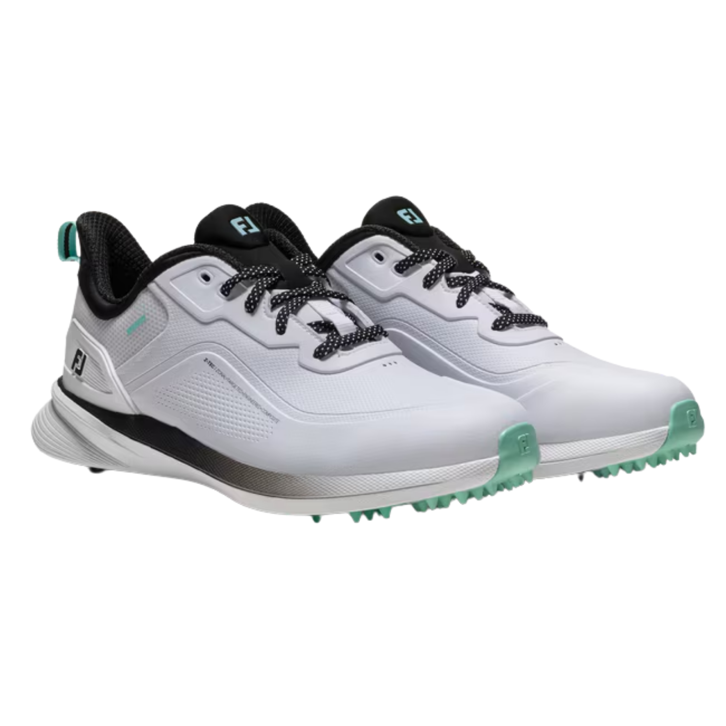 Chaussure | #color_Blanc-Noir-Turquoise