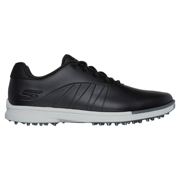 SKECHERS CRAMPONLESS SHOE - GO GOLF TEMPO BLACK WHITE