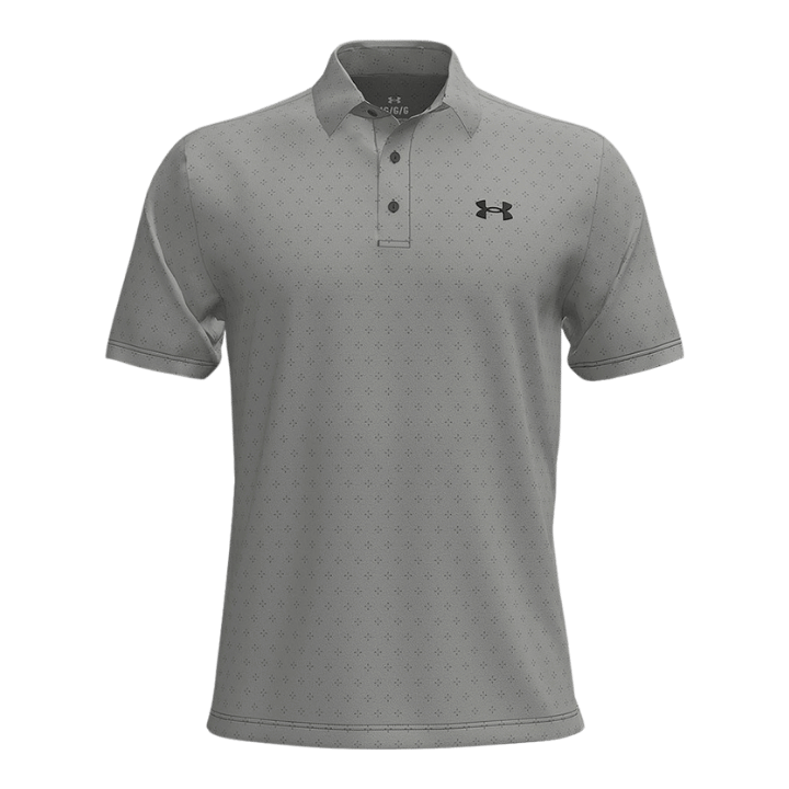POLO UNDER ARMOUR - PLAYOFF 3.0 MICRO FLOWER DOT CLAY GREEN TITANI
