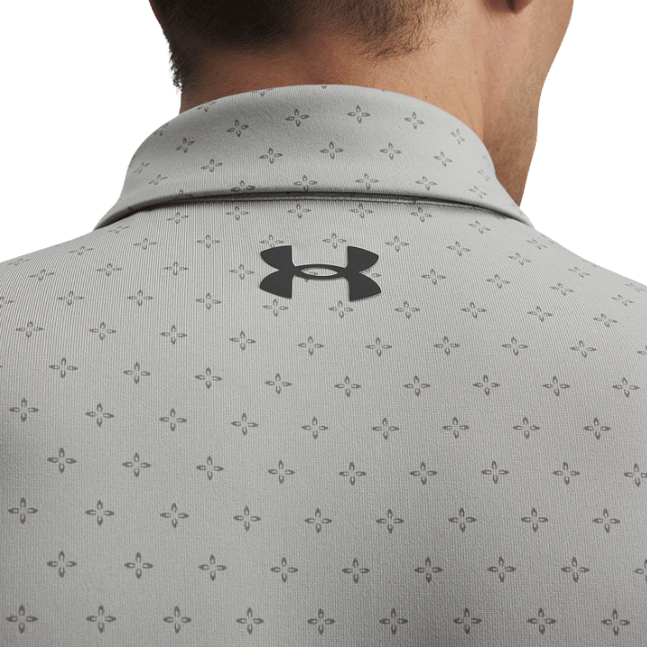 POLO UNDER ARMOUR - PLAYOFF 3.0 MICRO FLOWER DOT CLAY GREEN TITANI