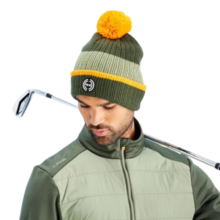 BONNET PING BASSETT OLIVE MULTI