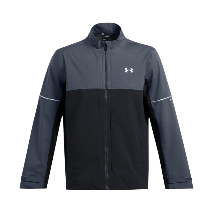 VESTE PLUIE - UNDER ARMOUR MARINE ARGENT