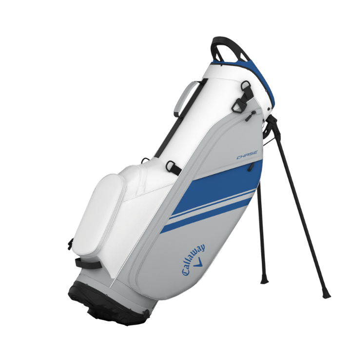 Sac de golf trépied | #color_white-silver-royal
