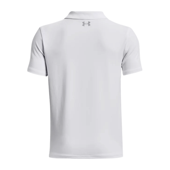 UNDER ARMOR POLO SHIRT - MATCHPLAY WHITE GRAY