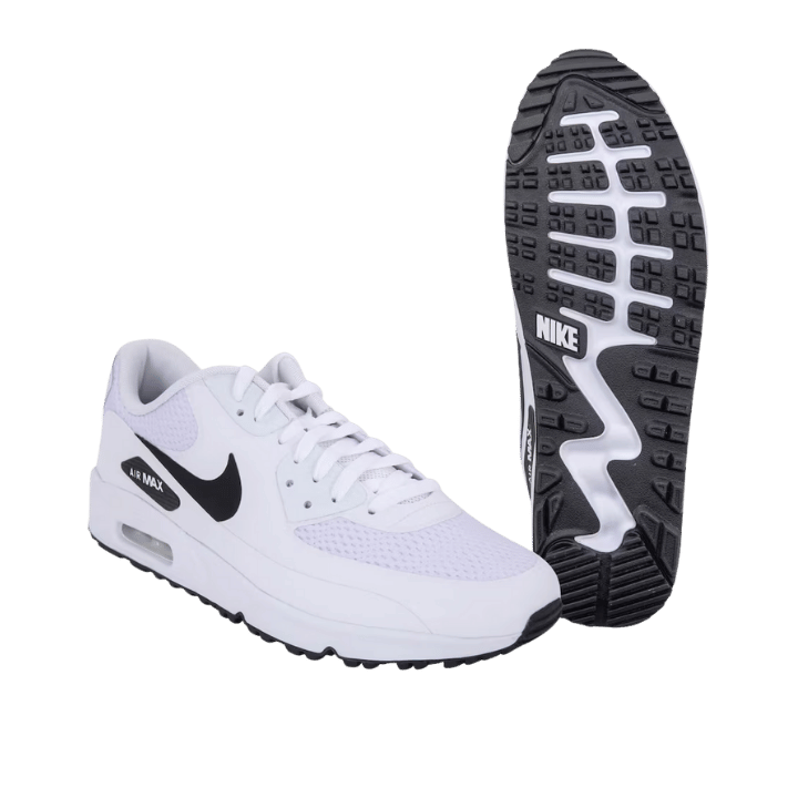 AIR MAX 90G WHITE BLACK - Golf Passion