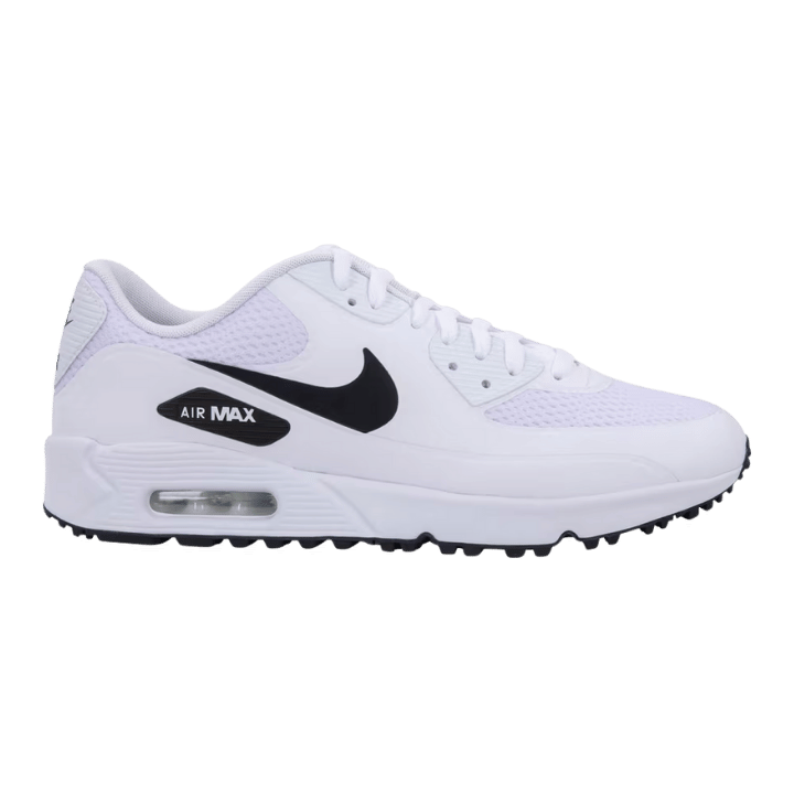 AIR MAX 90G WHITE BLACK - Golf Passion