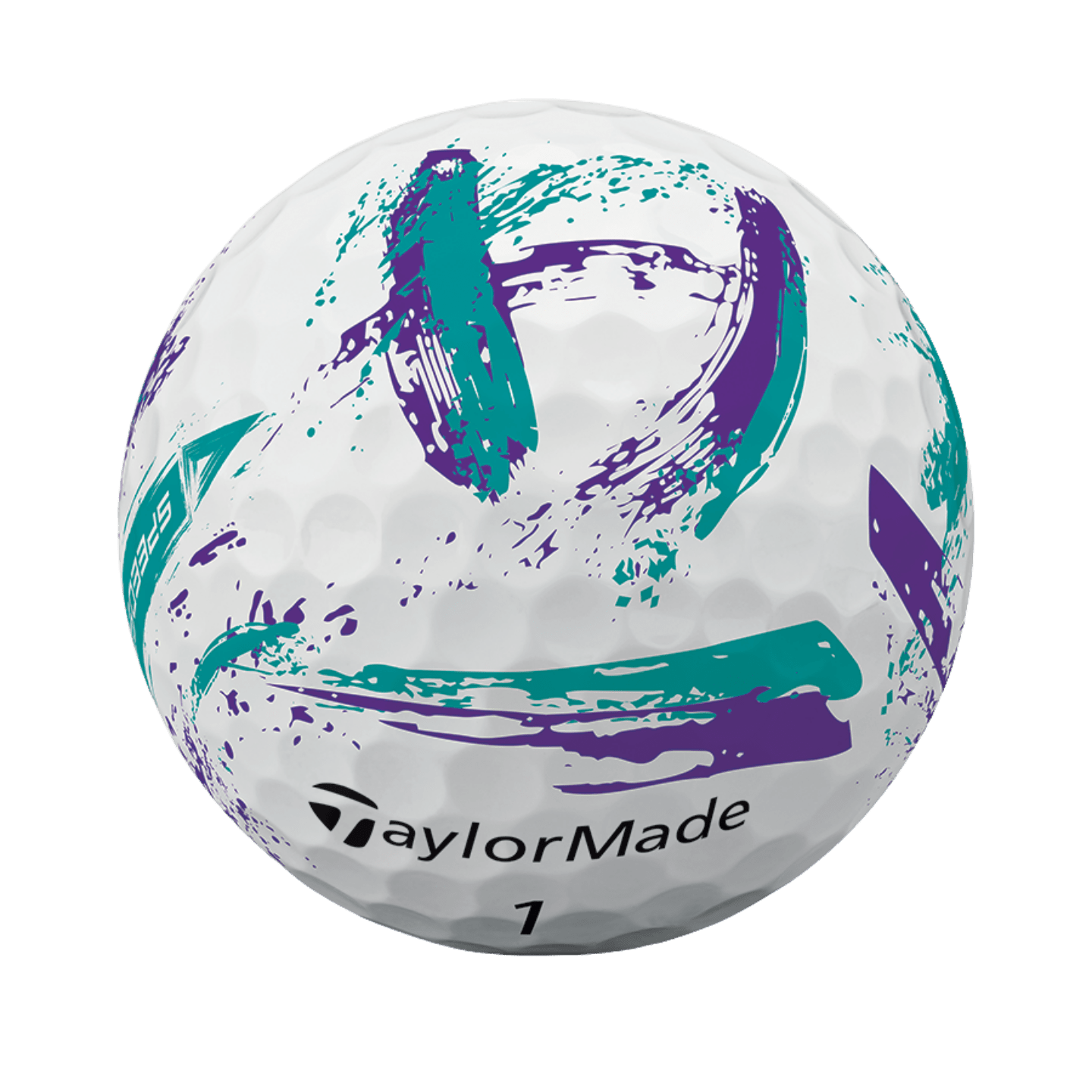 BALLE TAYLORMADE - SPEEDSOFT INK VIOLET TEAL - Taylormade - Golf Passion