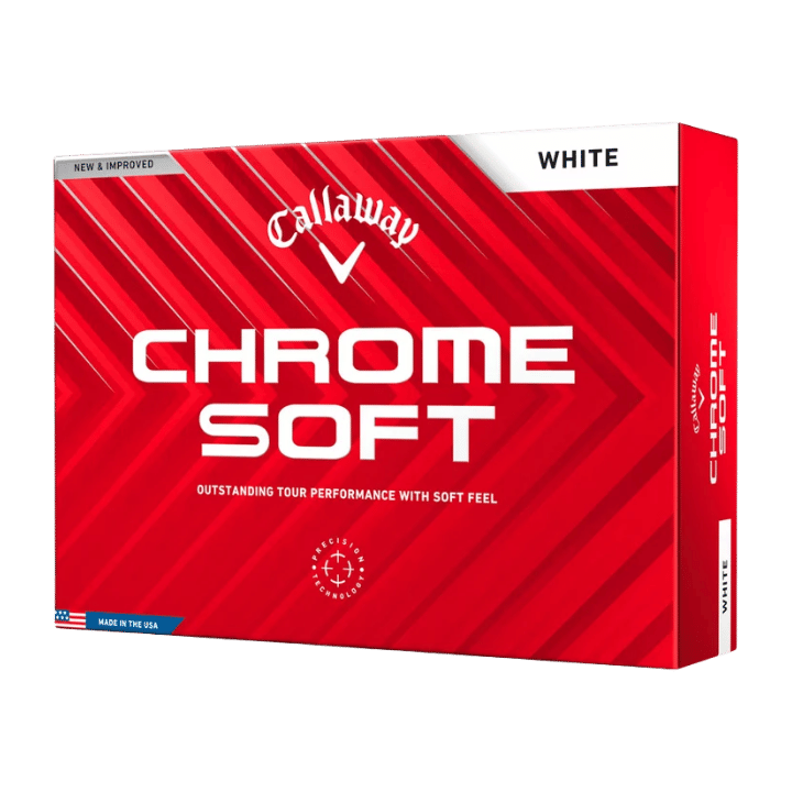 BALLES CALLAWAY - CHROME SOFT WHITE - Golf Passion