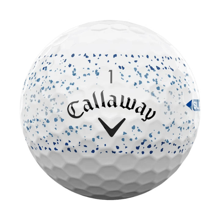 BALLES CALLAWAY - (DES)SUPERSOFT BLUE SPLATTER - Golf Passion