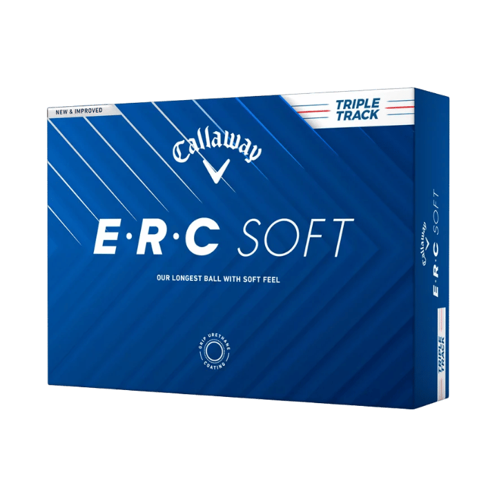 BALLES CALLAWAY - ERC SOFT TRIPLE TRACK WHITE - Golf Passion