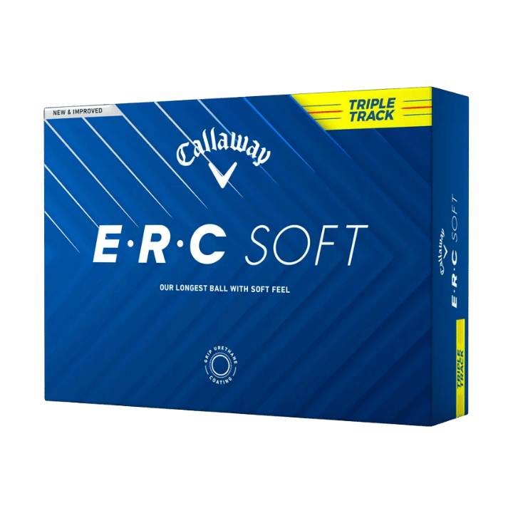BALLES CALLAWAY - ERC SOFT TRIPLE TRACK YELLOW - Golf Passion