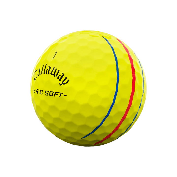 BALLES CALLAWAY - ERC SOFT TRIPLE TRACK YELLOW - Golf Passion