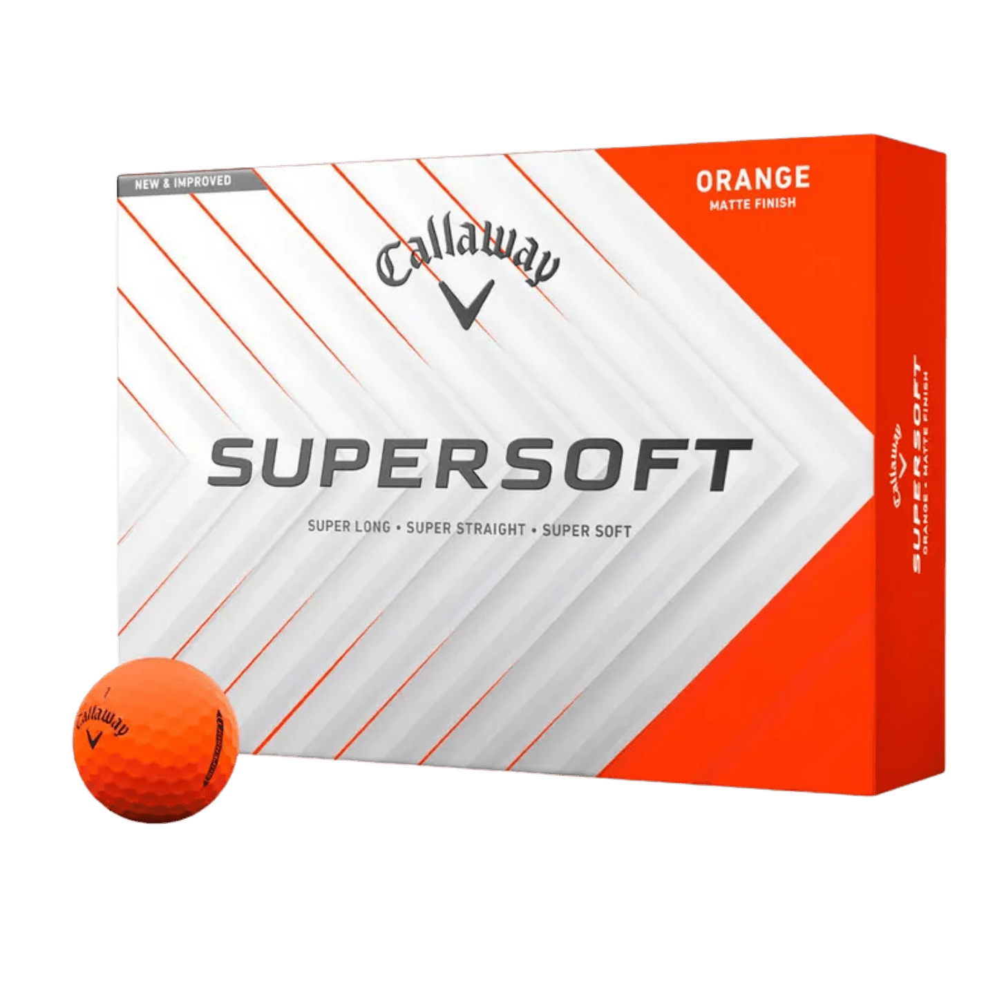 BALLES CALLAWAY - SUPERSOFT ORANGE - Callaway - Golf Passion