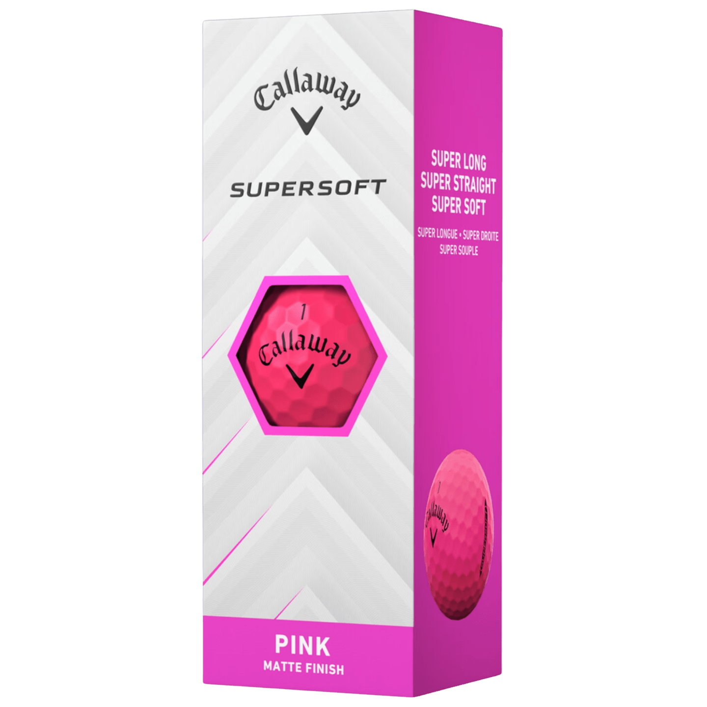 BALLES CALLAWAY - SUPERSOFT PINK - Callaway - Golf Passion