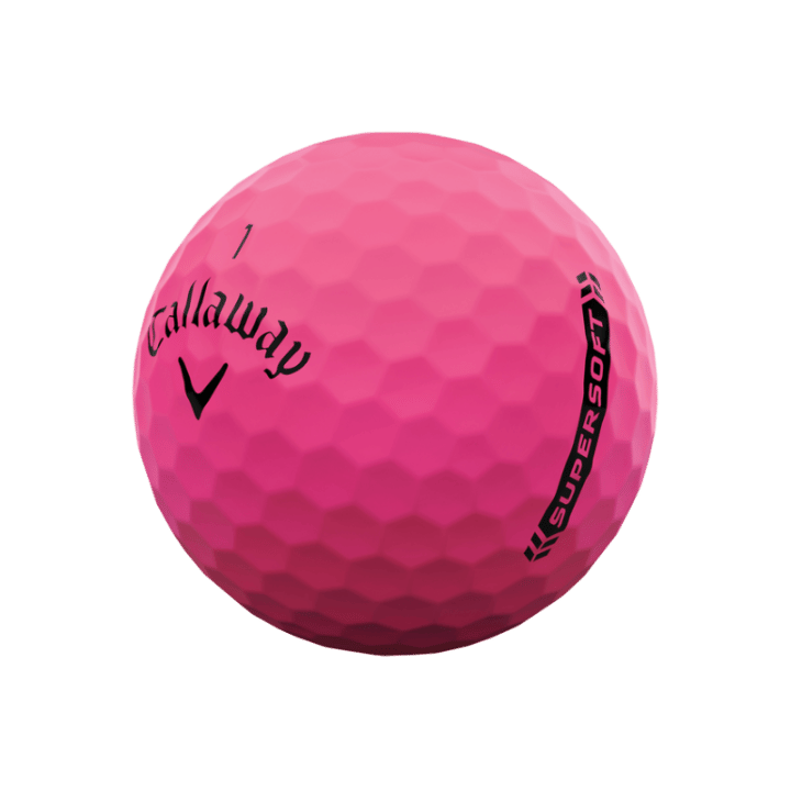 BALLES CALLAWAY - SUPERSOFT PINK - Golf Passion