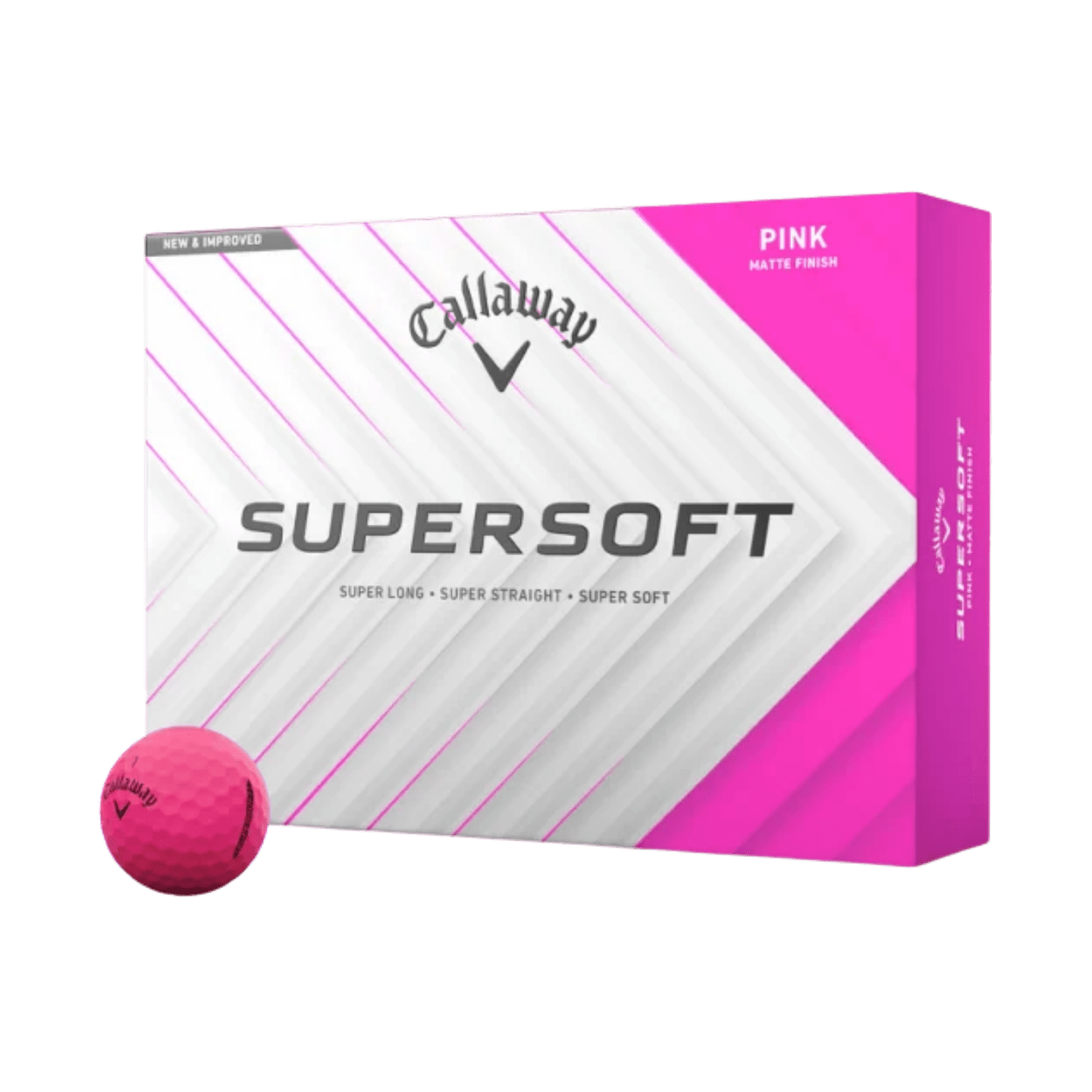 BALLES CALLAWAY - SUPERSOFT PINK - Callaway - Golf Passion