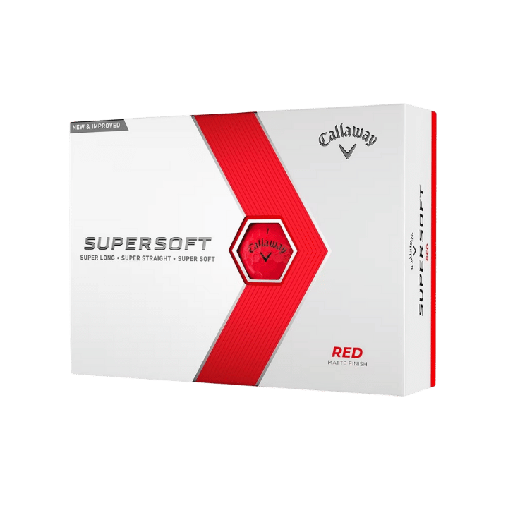 BALLES CALLAWAY - SUPERSOFT RED - Golf Passion
