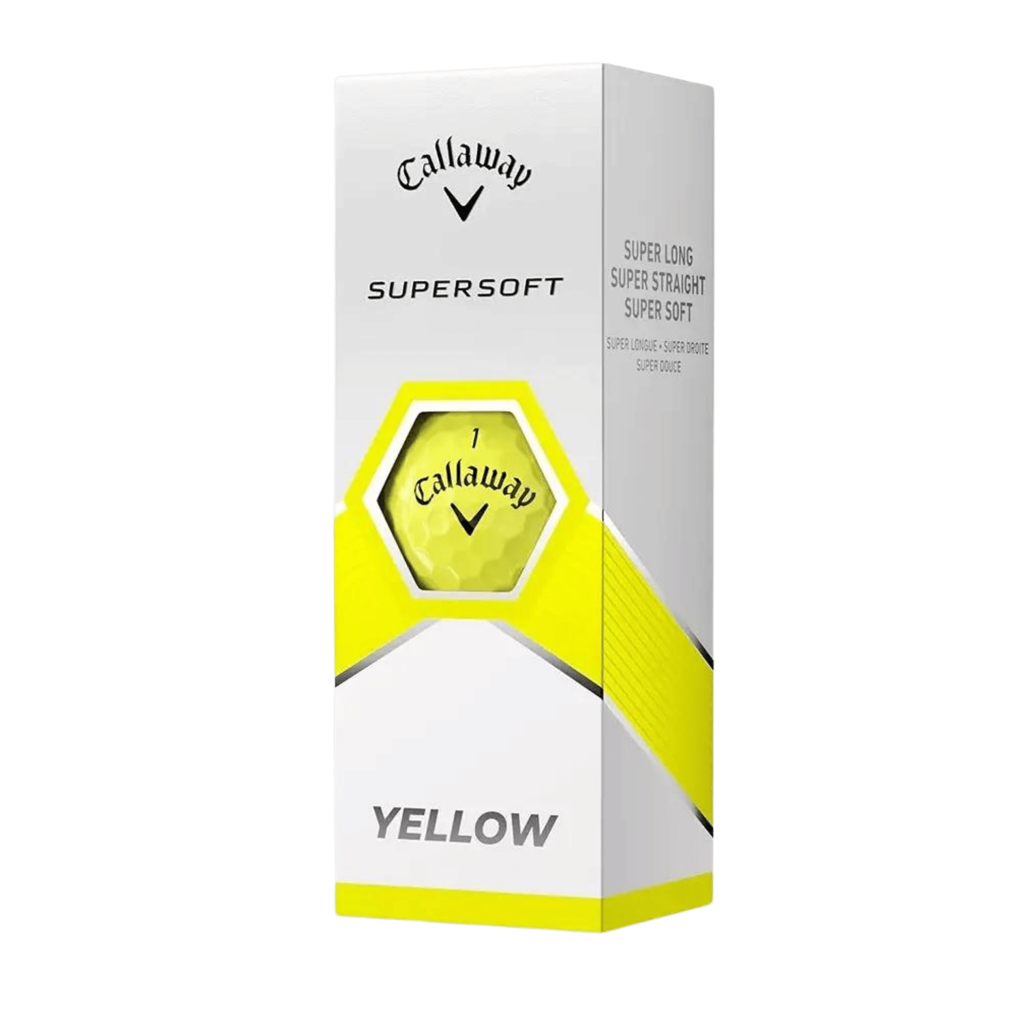 BALLES CALLAWAY - SUPERSOFT YELLOW - Callaway - Golf Passion