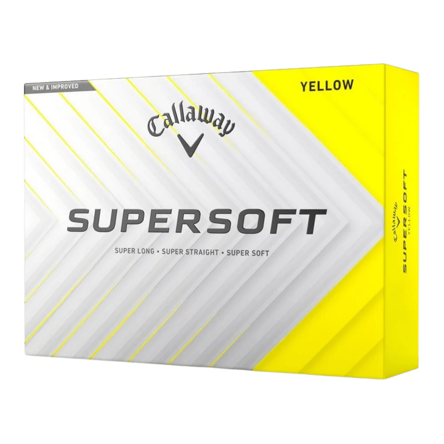 BALLES CALLAWAY - SUPERSOFT YELLOW - Callaway - Golf Passion