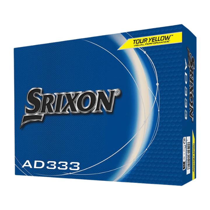 BALLES SRIXON - AD333 WHITE YELLOW - Srixon - Golf Passion