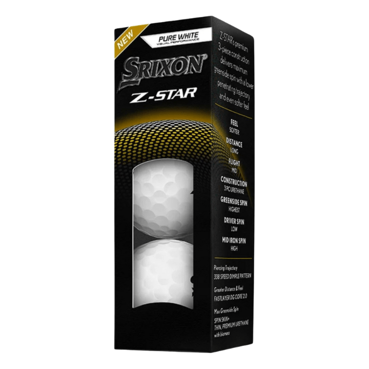 BALLES SRIXON - Z - STAR 9 WHITE - Golf Passion