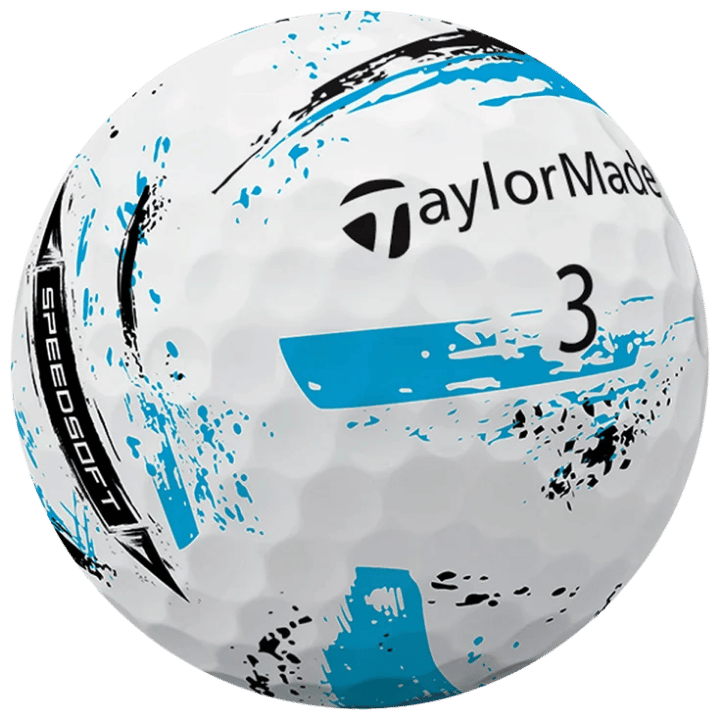 BALLES TAYLORMADE - SPEEDSOFT INK MULTICOLORE - Golf Passion