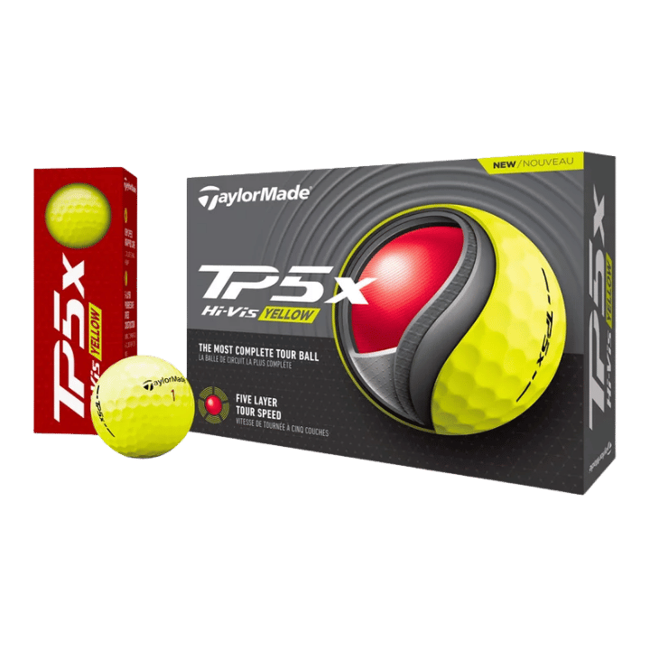 BALLES TAYLORMADE - TP5X YELLOW - Taylormade - Golf Passion