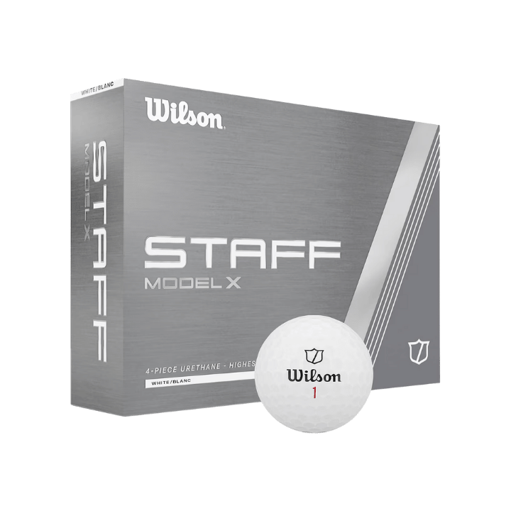 BALLES WILSON - STAFF MODEL X WHITE - Wilson - Golf Passion