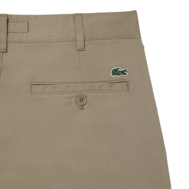 BERMUDA LACOSTE - CHINO SLIM FIT COTON STRETCH LION - Golf Passion