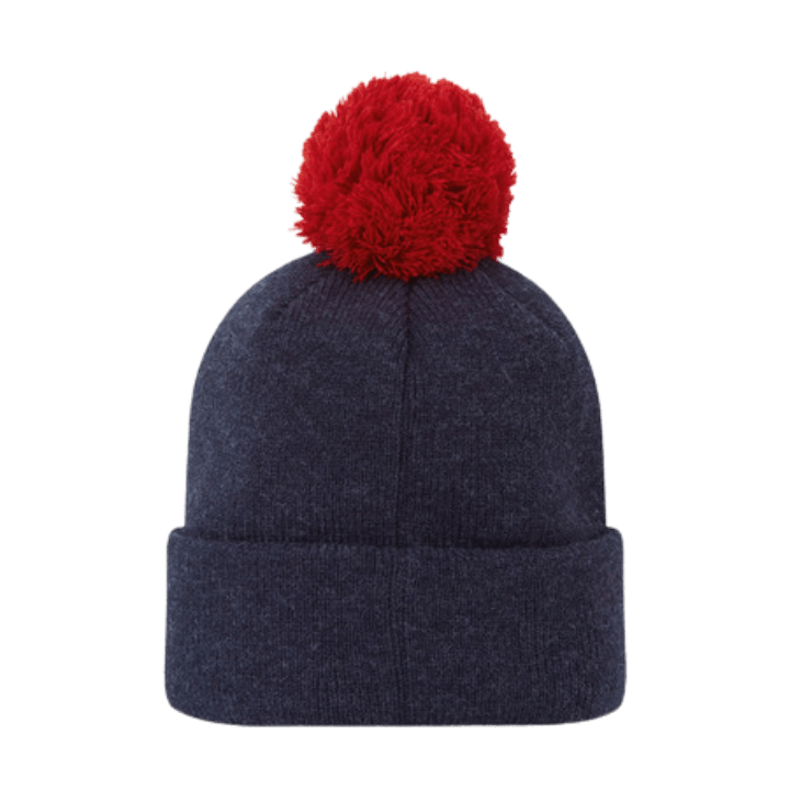 BONNET FOOTJOY FJ SOLID POM POM - HEATHER NAVY - Footjoy - Golf Passion