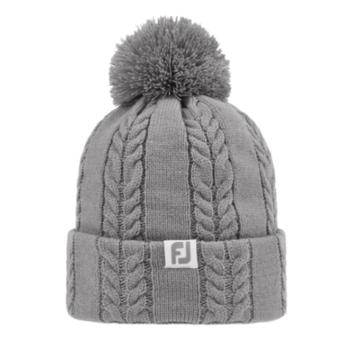 BONNET FOOTJOY - POM POM CHARCOAL GREY - Golf Passion