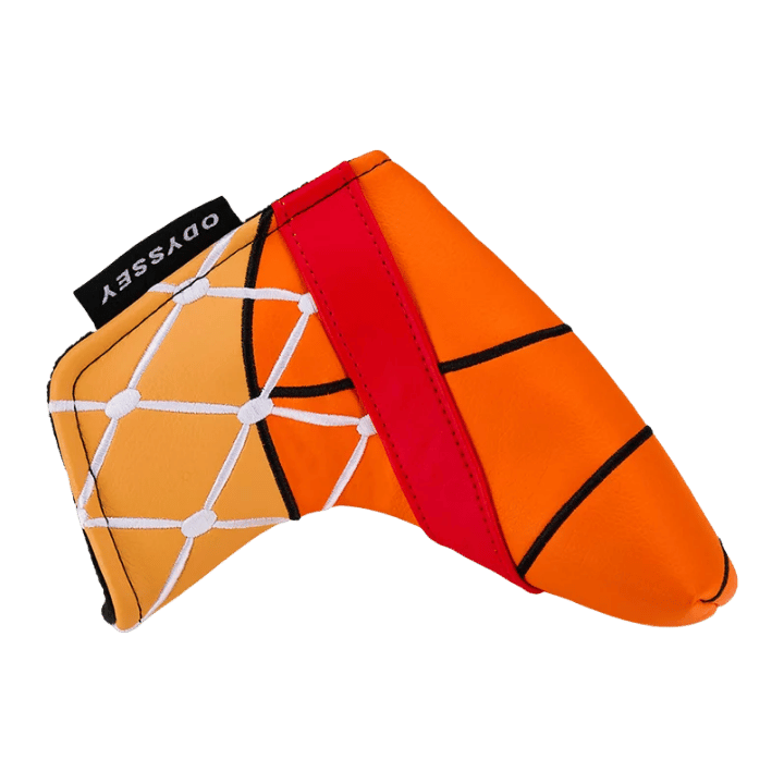 CAPUCHONS CLUBS ODYSSEY - BASKETBALL BLADE ORANGE (Putter) - Golf Passion