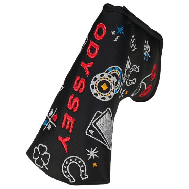 CAPUCHONS CLUBS ODYSSEY - LUCK BLADE BLACK (Putter) - Golf Passion