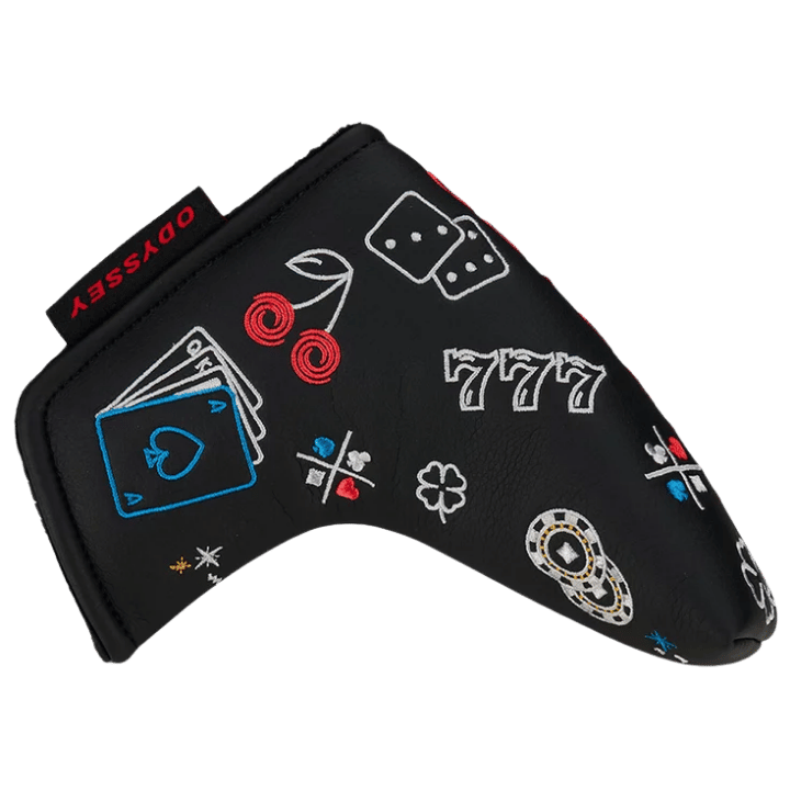 CAPUCHONS CLUBS ODYSSEY - LUCK BLADE BLACK (Putter) - Golf Passion