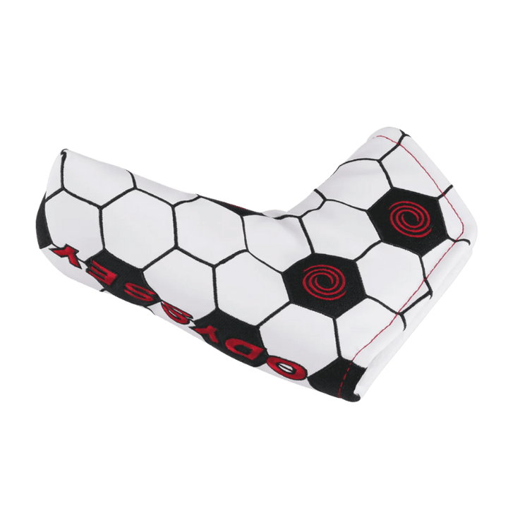CAPUCHONS CLUBS ODYSSEY - SOCCER BLADE WHITE BLACK (Putter) - Golf Passion