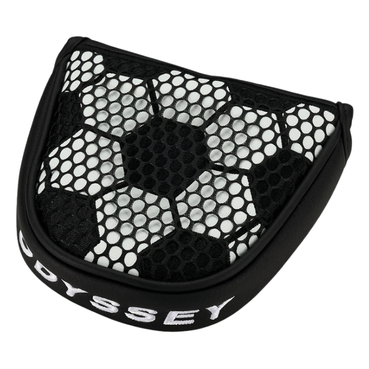 CAPUCHONS CLUBS ODYSSEY - SOCCER MALLET WHITE BLACK (Putter) - Golf Passion