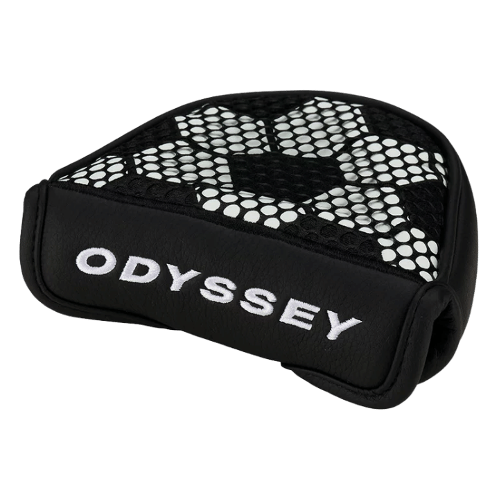 CAPUCHONS CLUBS ODYSSEY - SOCCER MALLET WHITE BLACK (Putter) - Golf Passion