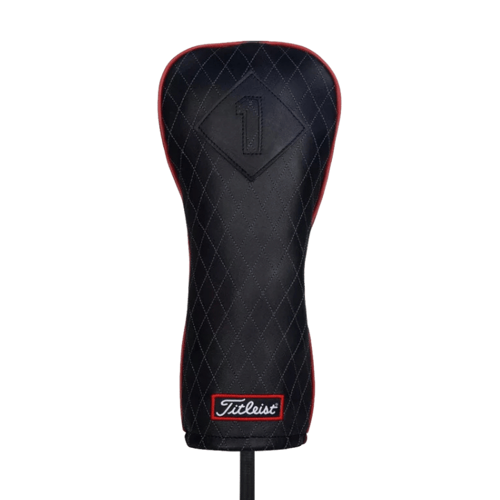 CAPUCHONS CLUBS TITLEIST - LEATHER JET BLACK (Driver) - Golf Passion