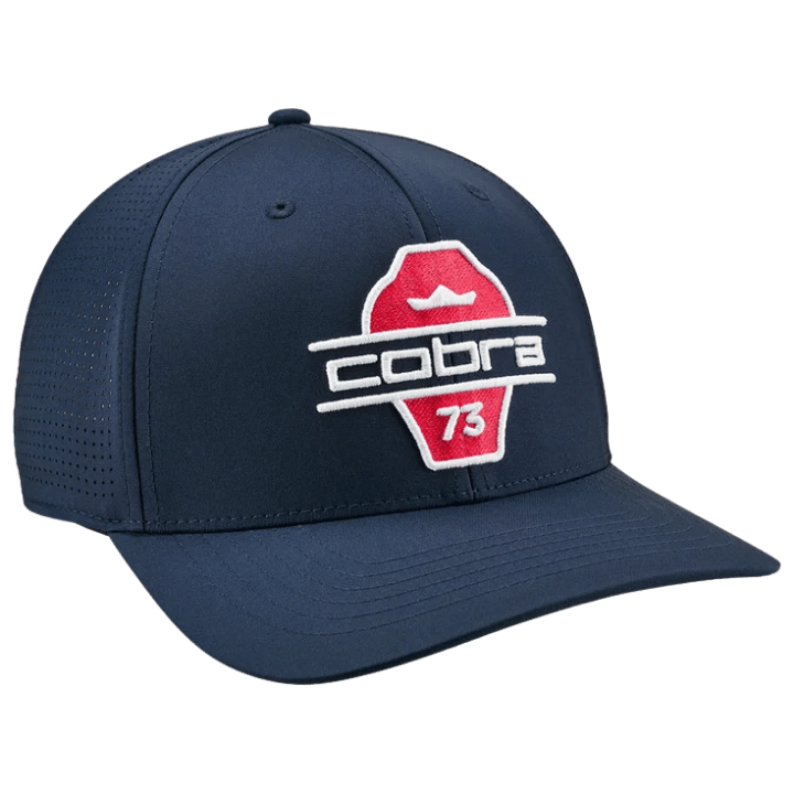 CASQUETTE COBRA - SPLIT TOUR CLUB NAVY STRONG RED - Golf Passion