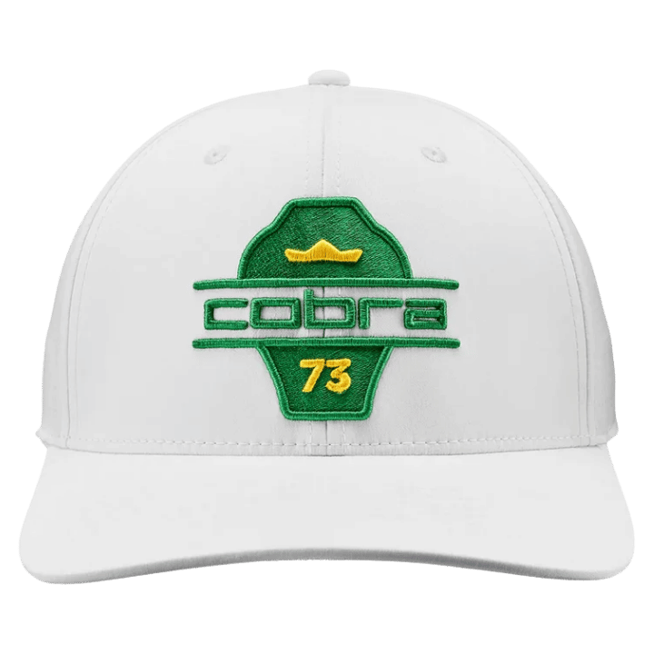 CASQUETTE COBRA - SPLIT TOUR WHITE GLOW ARCHIVE GREEN - Golf Passion