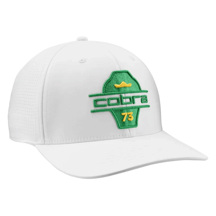 CASQUETTE COBRA - SPLIT TOUR WHITE GLOW ARCHIVE GREEN - Golf Passion