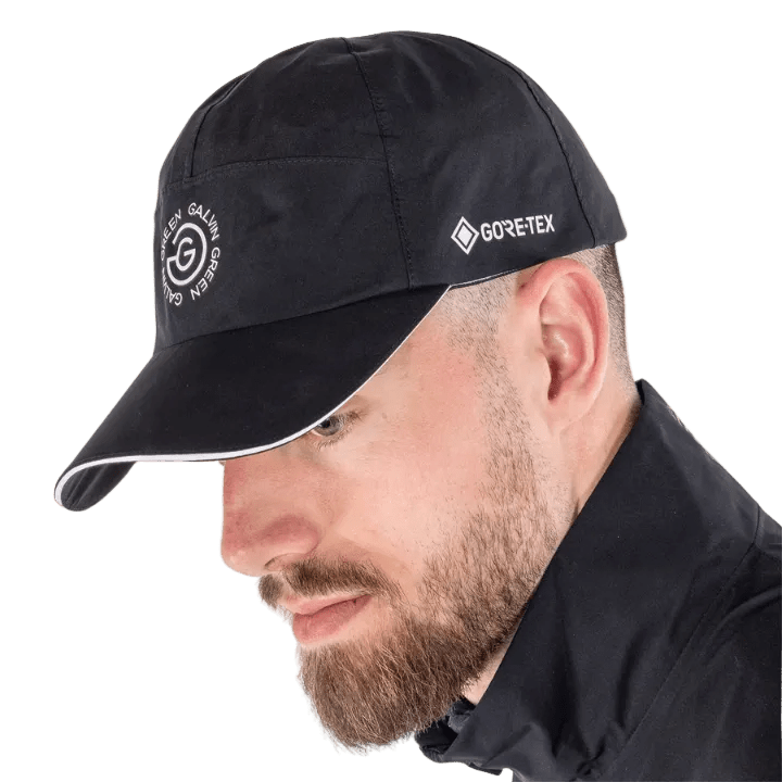 CASQUETTE GALVIN GREEN GORE TEX ARGO NOIR - Galvin green - Golf Passion