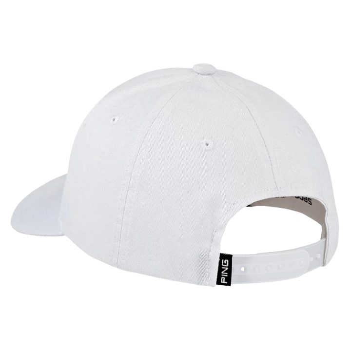 CASQUETTE PING - CLUBHOUSE 214 WHITE - Golf Passion