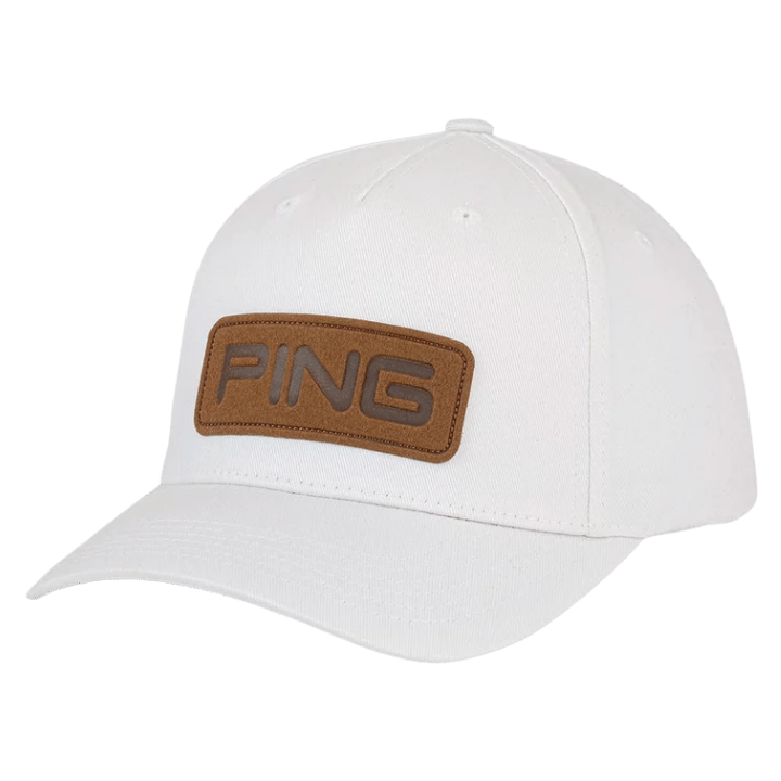 CASQUETTE PING - CLUBHOUSE 214 WHITE - Golf Passion