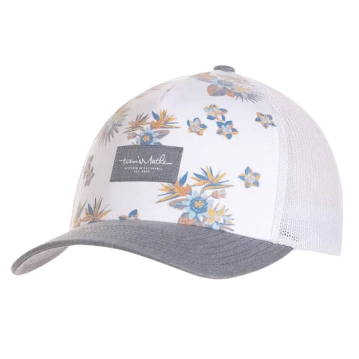 CASQUETTE TRAVIS MATHEW - SALT POND BEACH WHITE - Golf Passion