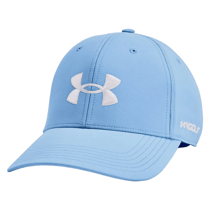 CASQUETTE UNDER ARMOUR - GOLF96 HALO GRAY SKY BLUE - Golf Passion