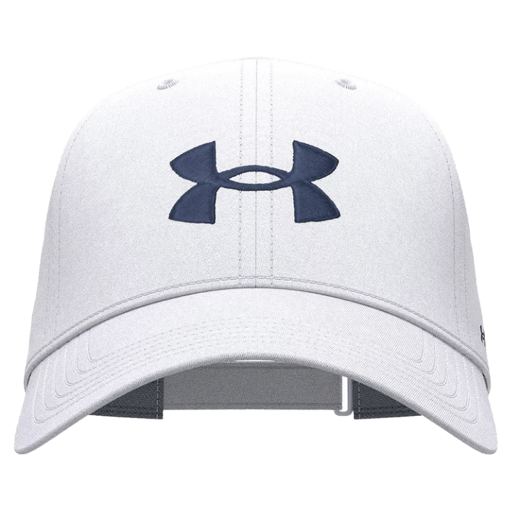 CASQUETTE UNDER ARMOUR - GOLF96 MIDNIGHT NAVY WHITE - Golf Passion