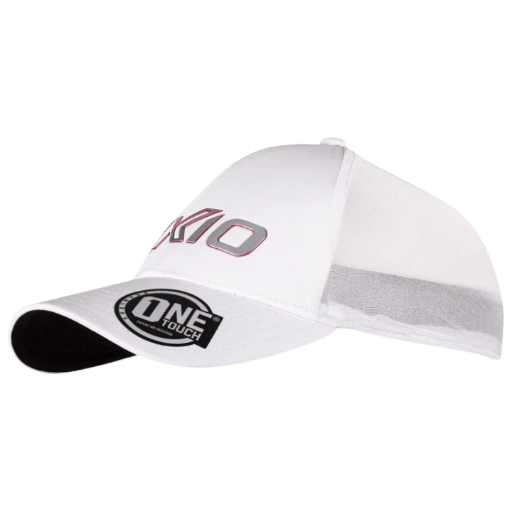CASQUETTE XXIO - ONE TOUCH WHITE SILVER RED - Golf Passion