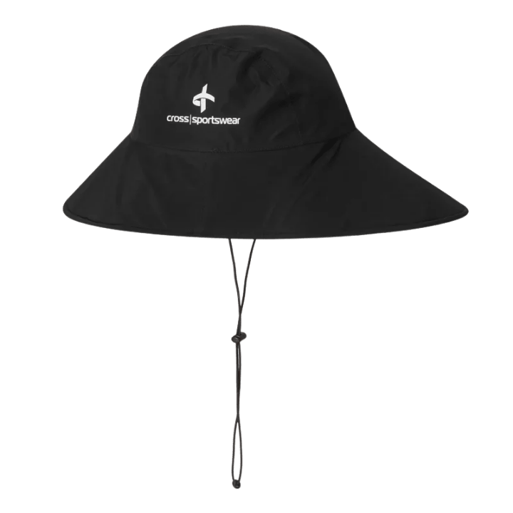 CHAPEAU CROSS SPORT SWEAR STORM HAT BLACK - Cross Sportwear - Golf Passion